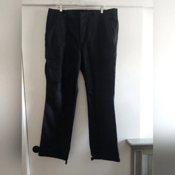 The North Face Mens Canvas Cotton  Argo Utility Pant Nwot Black 38 - Picture 1 of 10
